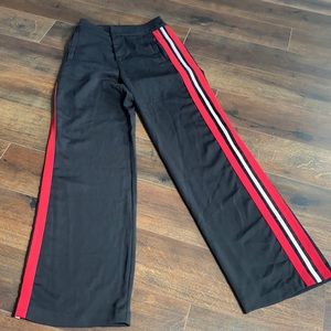 Honey Punch “tuxedo” wide leg pant size S